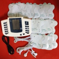 hot sale jr 309 electrical stimulator full body relax muscle slimming therapy massager pulse tens 20 electrode padsusb cable