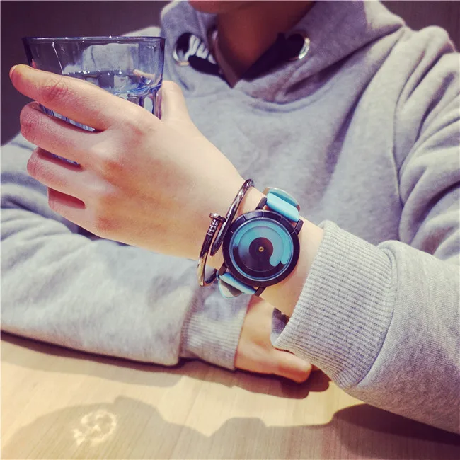 Новая мода творческий Для женщин часы лучший бренд класса люкс 2018 унисекс