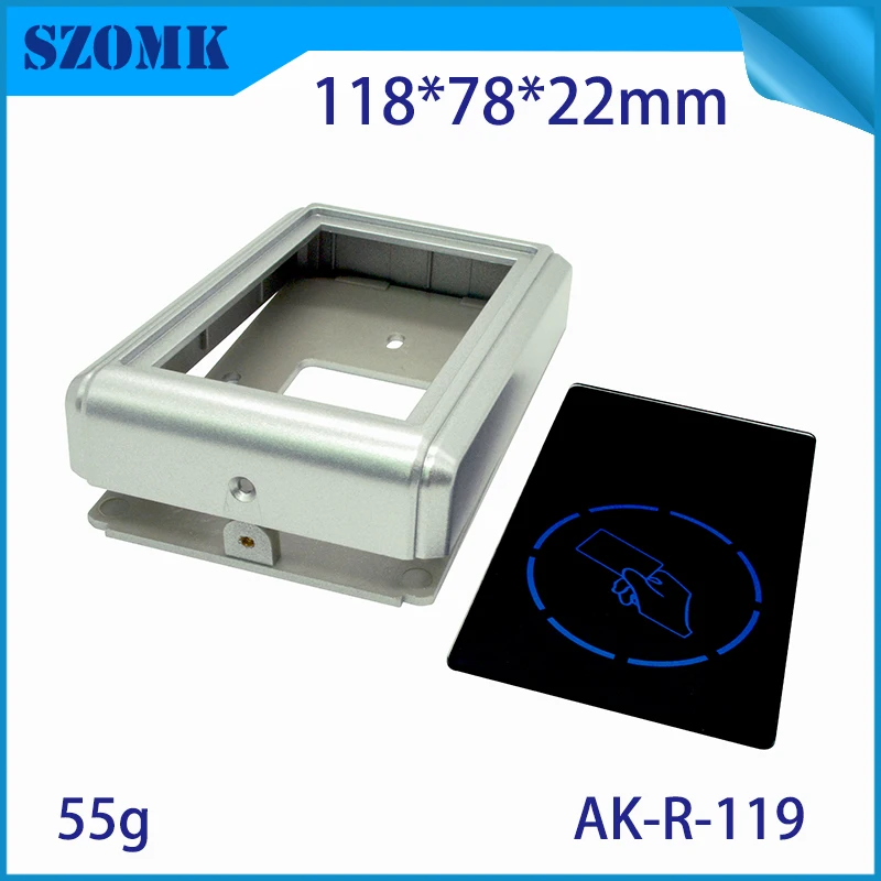 one piece plastic case for electronic equipment FRID reader junction box distribution 118*88*22mm | Обустройство дома