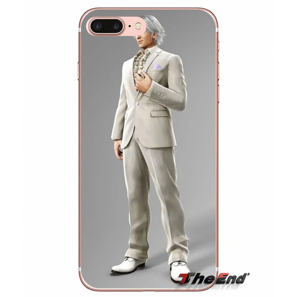 Для Samsung Galaxy S2 S3 S4 S5 MINI S6 S7 edge S8 S9 Plus Note 2 3 4 5 8 Coque Fundas чехол для сотового телефона Tekken