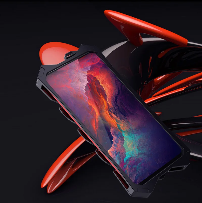 Zimon Armor II авиационный алюминиевый металлический чехол для Xiaomi Max3 Mix2s мощный