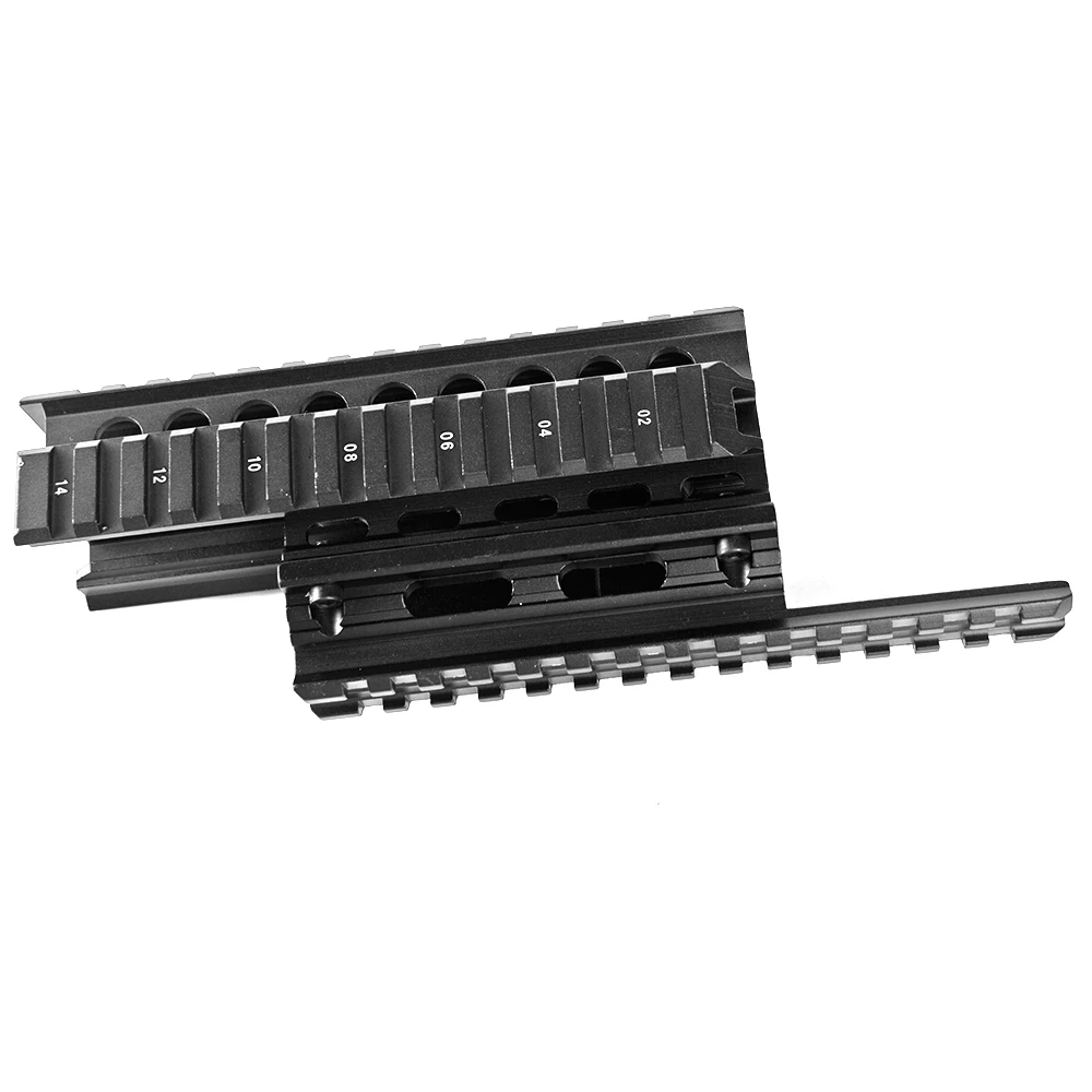 K47 74 AKS Универсальный Quad Said Rail mount Handguard Quad Side Rail w 12 шт. рельсы крышка страйкбол винтовка Охота Стрельба Caza