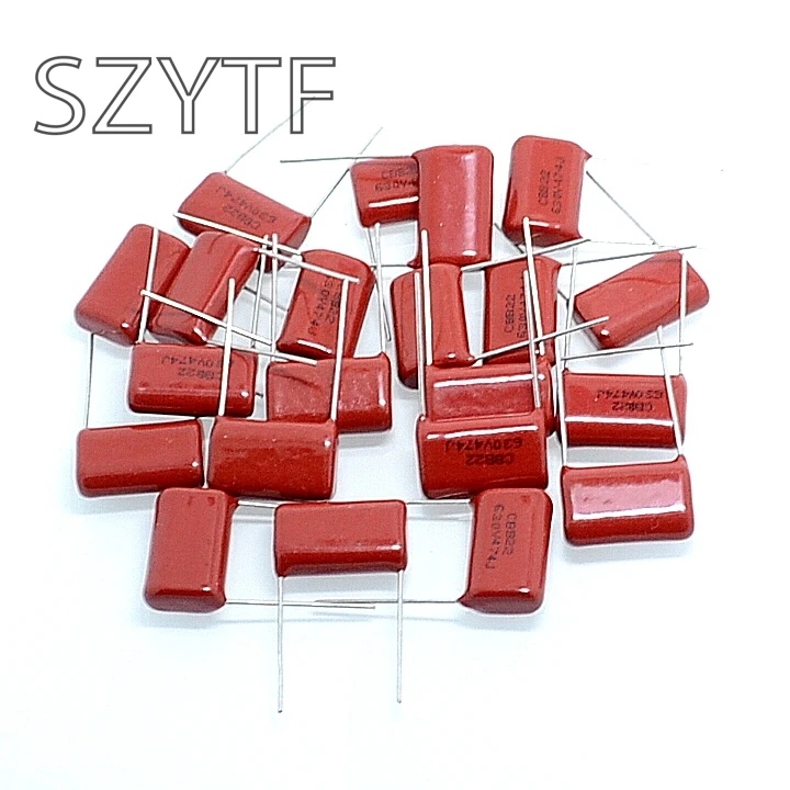 20 мм pin 630 В 474 470NF 0 47 UF CBB конденсатор (10 шт./лот)|cbb capacitor|0.47uf capacitor470nf capacitor |