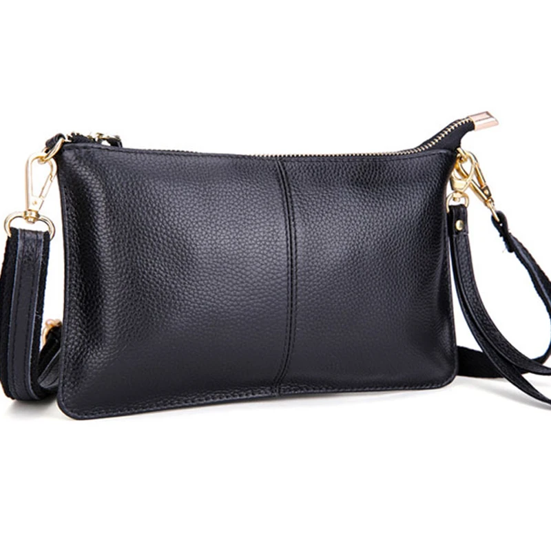 Mynos Модные Натуральная кожа вечерние Crossbody сумка для женщин Сумка Lady Женский