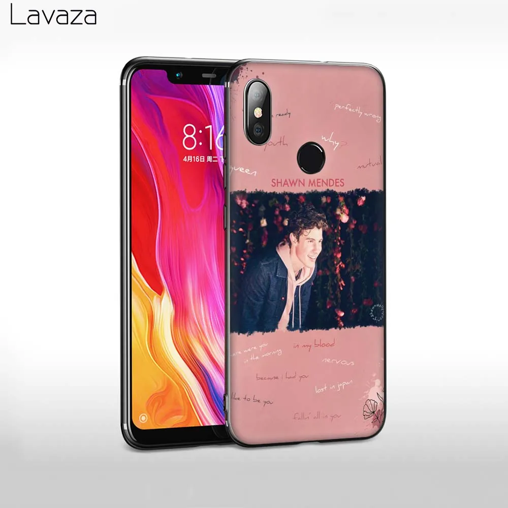 Мягкий чехол из ТПУ Lavaza Shawn Mendes для Xiaomi Mi 6 8 A2 Lite 9 Pro A1 Mix 2s Max 3 F1 |