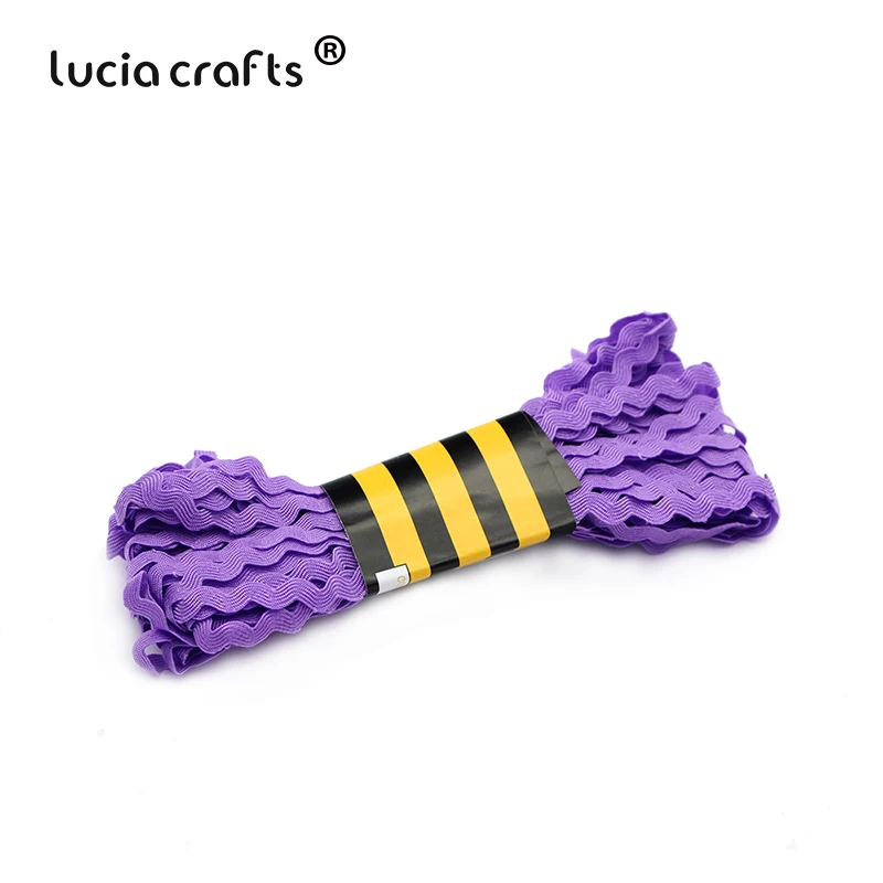 Lucia crafts 15 ярдов/шт 8 мм многоцветная корсажная лента для самодельных волос бант свадебные декоративные аксессуары для вечеринок W0501 - Цвет: Color 16