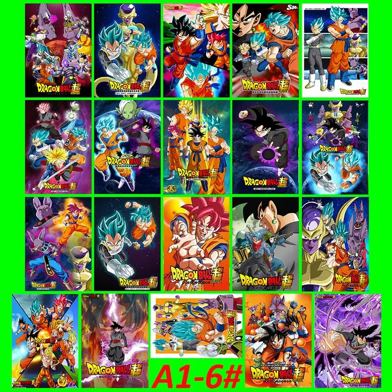 A1-6# Dragon Ball 20/шт ПВХ серии стикеры домашний декор холодильник стиль стены Дорожный чемодан Граффити стиль s