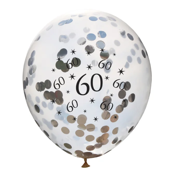 Фотообои с надписью Happy Birthday 30 40 50 60 70 80 90 звезд вечерние Серебристые фотообои
