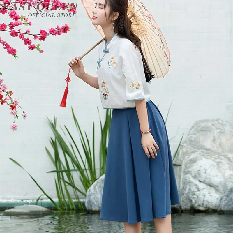 Hanfu платье Женщины Древний китайский костюм косплей традиционная китайская
