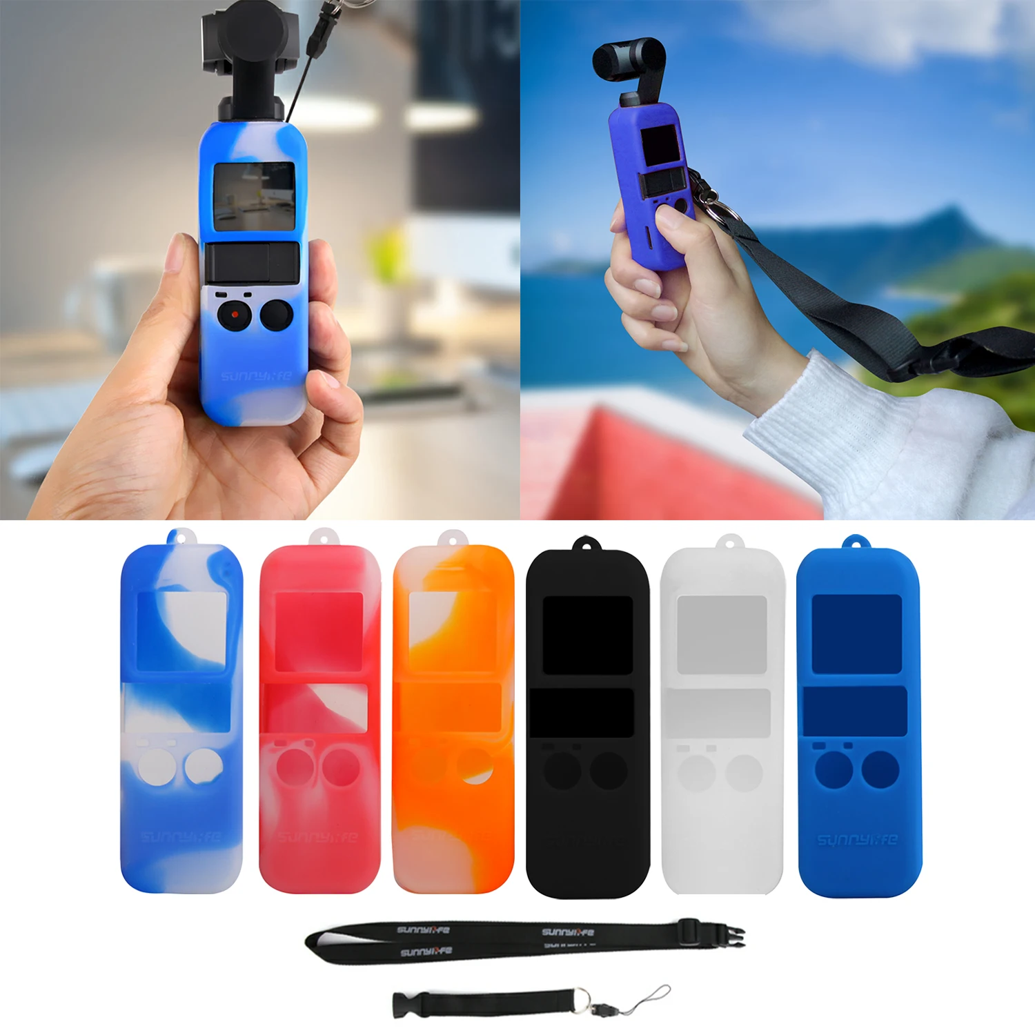 SUNNYLIFE 1/4 дюймовый адаптер расширения Монтажная скоба для DJI Osmo Карманный Moun Адаптер Gopro 2 3 4 гаджеты для спортивной камеры