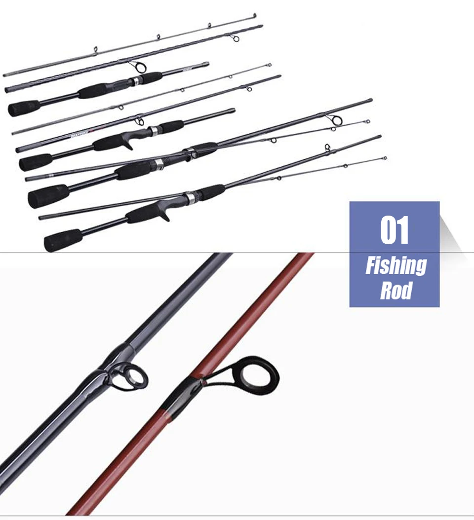 WALK FISH, новинка, 1,8 м, 2,1 м, приманка, вес лески: 6-12LB, спиннинговая удочка, m действия, 3-21 г, приманка, вес, литье, приманка, удочка