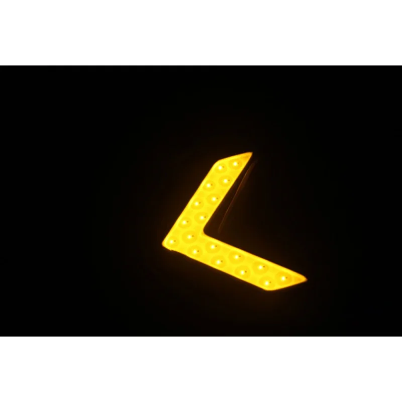 D 1 шт. Авто COB 18SMD 18 светодиодный стрелки лампы индикатора Безопасный светодиодный панели автомобиля указатель поворота бокового зеркала светильник 7-Цвет - Испускаемый цвет: D
