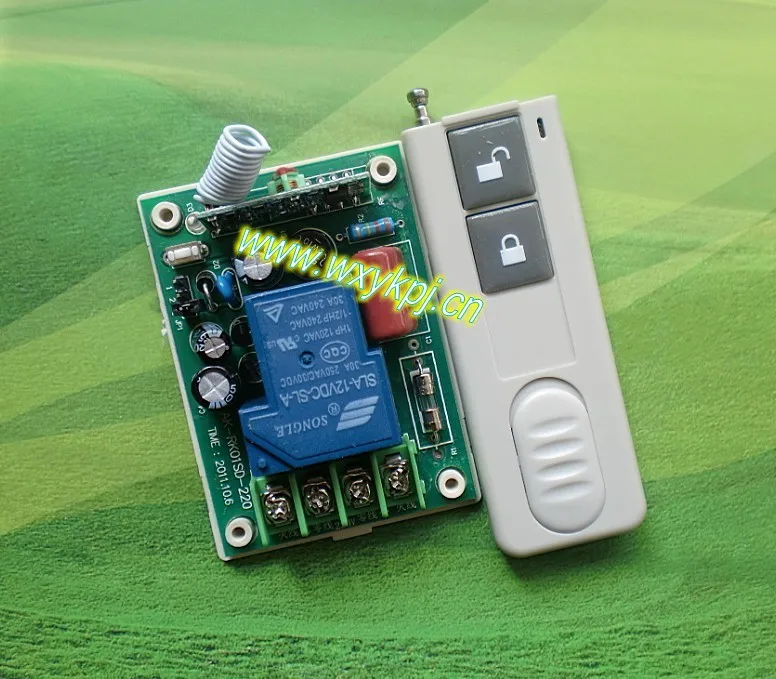 AC 220V 30A RF 3000W 1000M Wireless Remote Control Switch System Receiver&ampTransmitter For Smart/Intelligent Home light/LED |