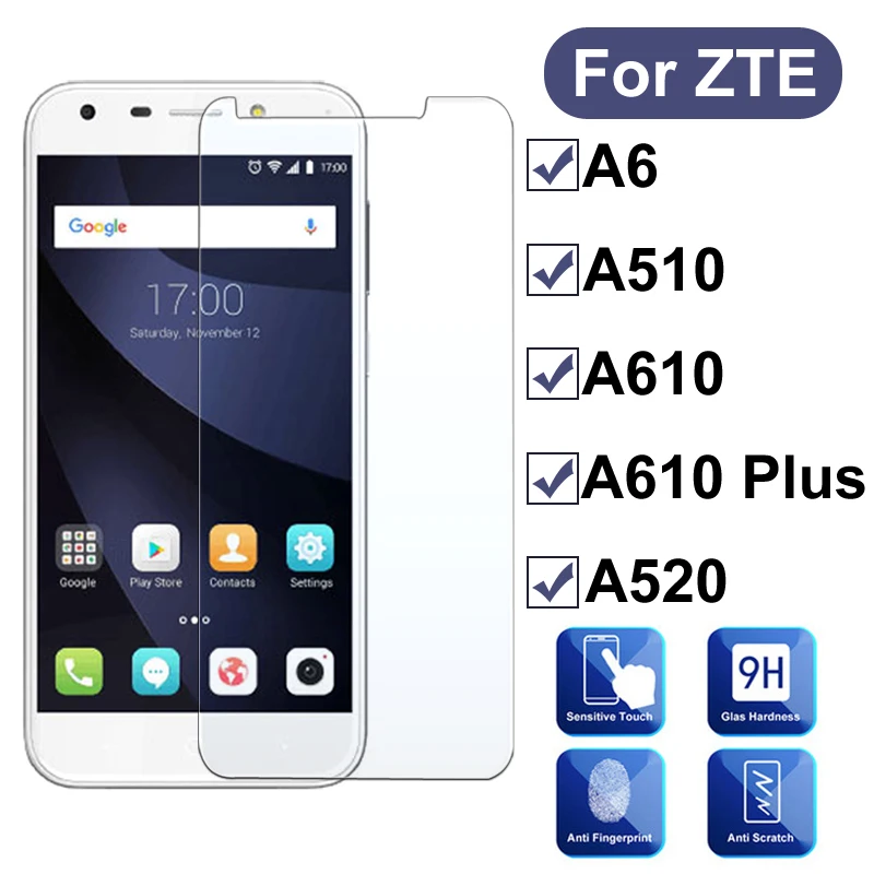 Защитное стекло для zte Blade A6 A510 дисплей A520 закаленное стекло A610 Plus защита экрана 6A армированная пленка A 6 510 520 610 510A