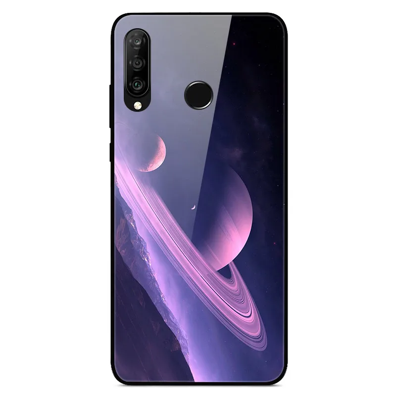 13 Для huawei P30 Lite, чехол, стекло, задняя крышка, жесткий чехол для телефона s, для huawei P30 Lite, чехол, бампер, закаленное, Honor 9X Pro Y9 Prime - Цвет: 13