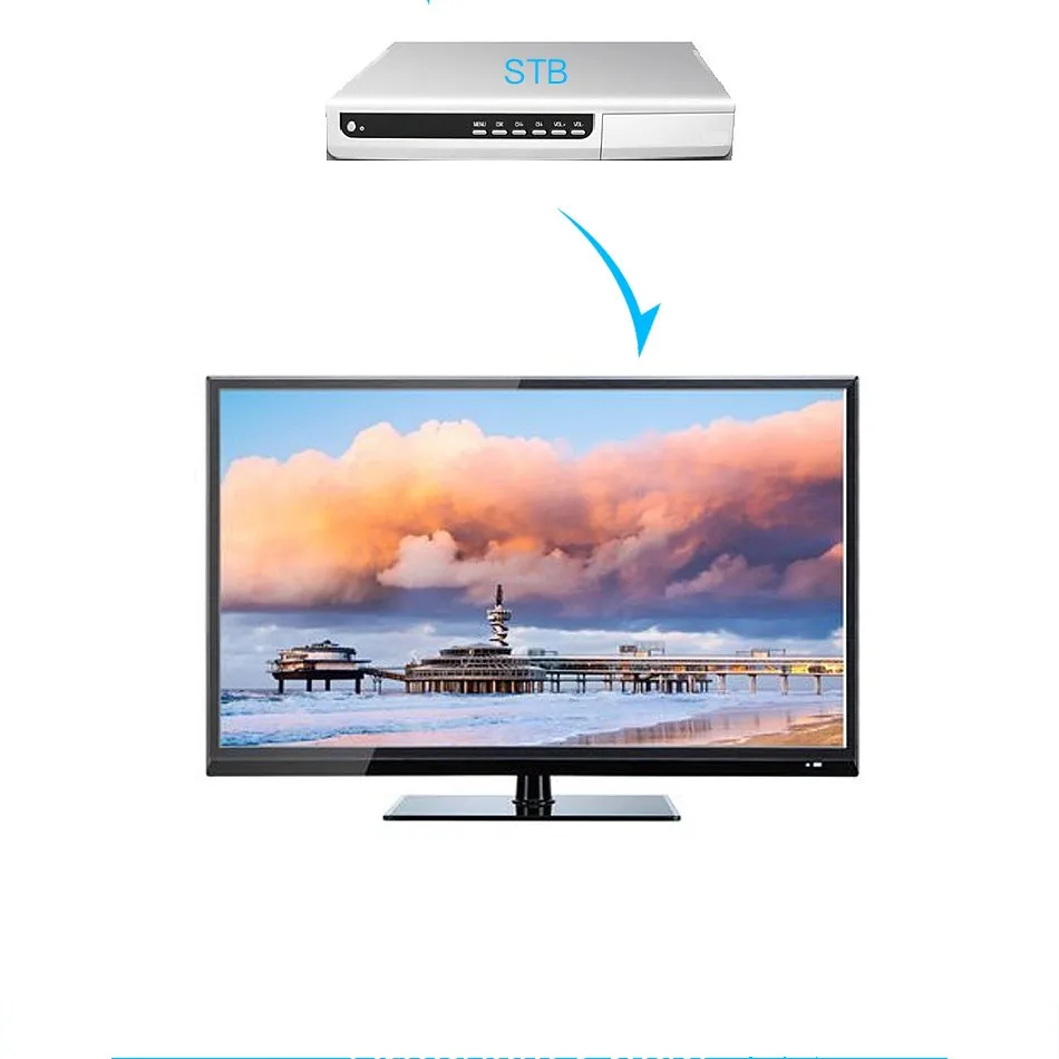 12dBi антенна HD ТВ антенна для DVB-T HD ТВ цифровая ТВ антенна усилитель Freeview ATSC ISDB
