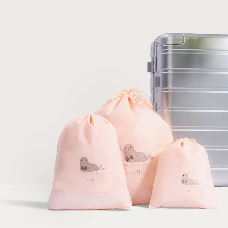 Мультяшный милый чемодан с животными для путешествий обувь нижнее белье