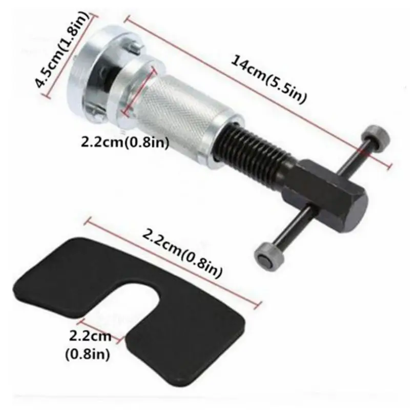 Car Disc Brake Piston Spreader Separator Separation Tool Calliper Pad Rewind Kit |