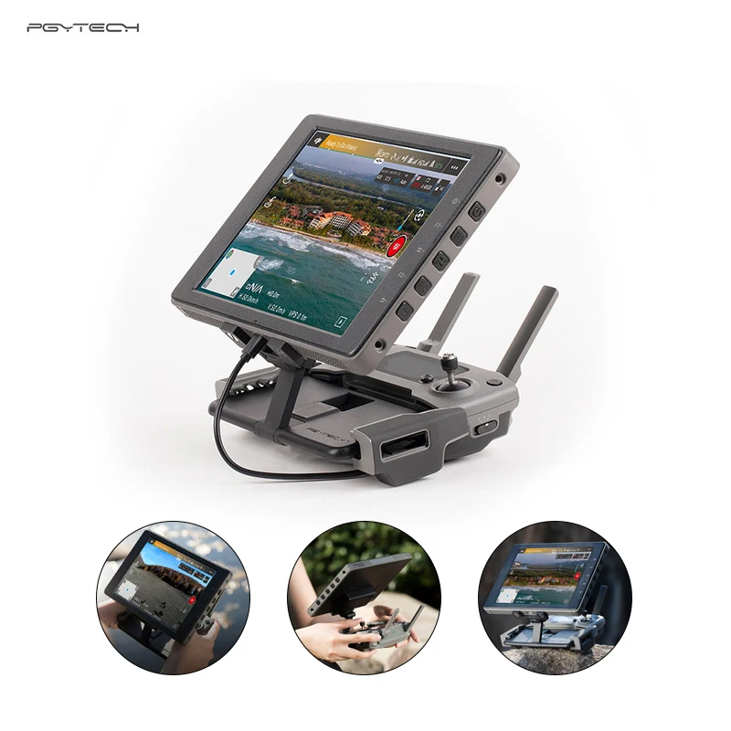 PGYTECH DJI Mavic 2 Пульт дистанционного управления держатель для монитора алюминиевый