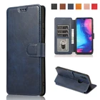 Чехол Mi9 для Xiaomi Redmi Note 7 5 6 Pro 6 6A 7 флип-кошелек из искусственной кожи чехол Xiomi Mi 9 8 6X A2 держатель для карт тонкий силиконовый чехол для телефона Carcasa ETUI