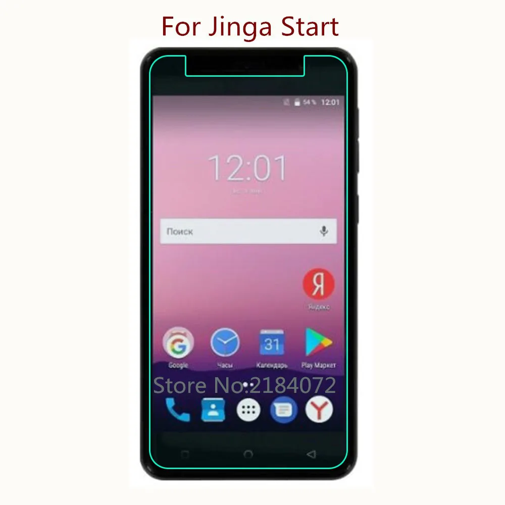 9H 2.5D Защитная пленка для экрана Jinga Start Закаленное стекло смартфона | Мобильные