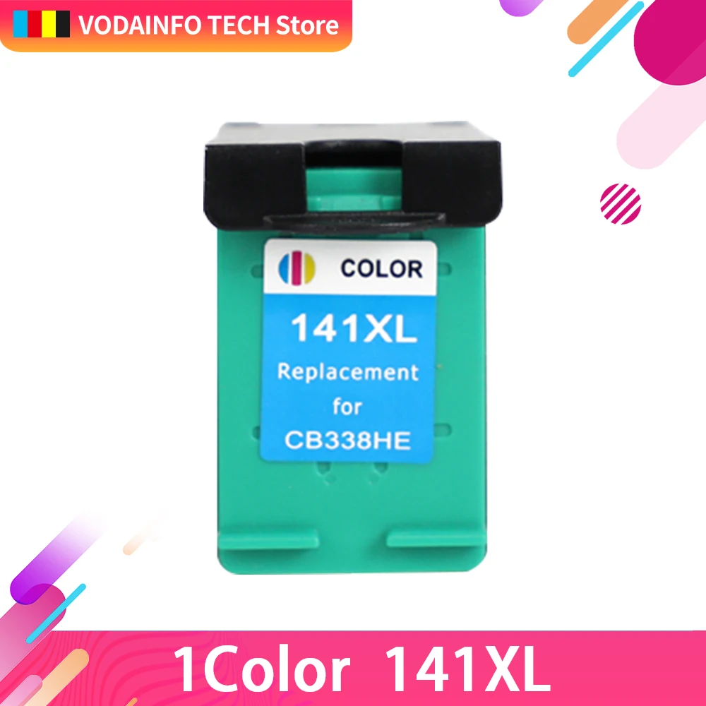Qsyrainbow 140XL 141XL Ink Cartridge compatible for hp 140 141 hp140 hp141 Photosmart C4583 C4283 C4483 C5283 D5363 printer | Компьютеры и