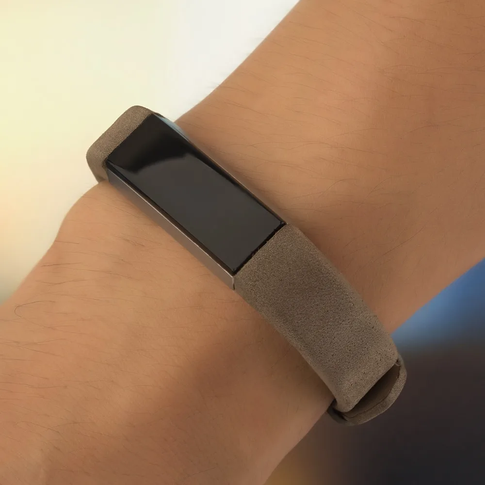 2 шт. сменные браслеты из натуральной кожи для Fitbit Alta /alta hr | Электроника