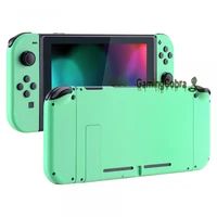 extremerate soft touch mint green console back plate controller housing shell with full set buttons for nintendo switch
