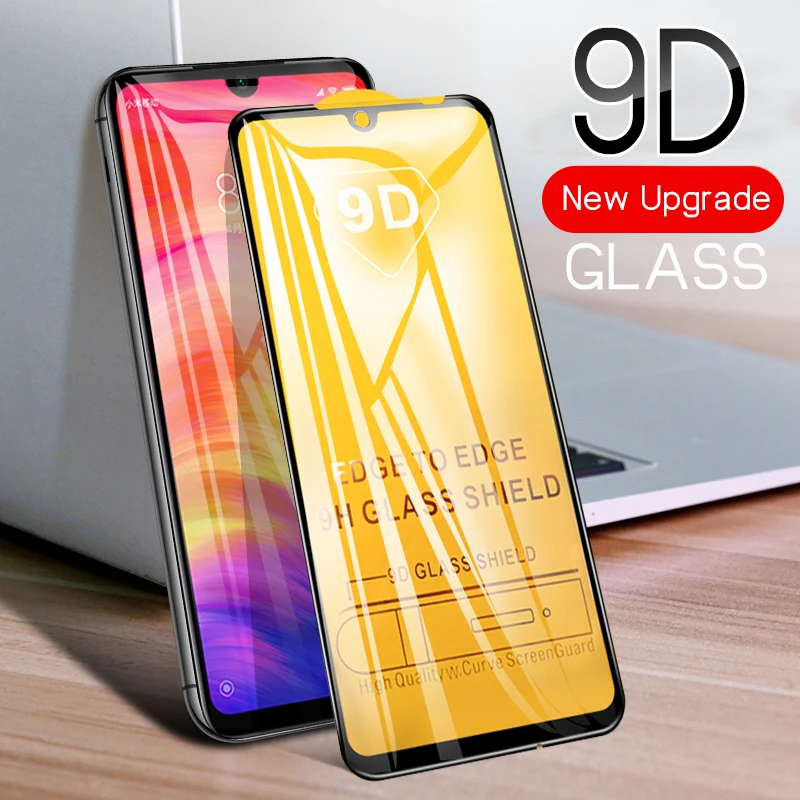 Закаленное стекло 9D для Xiaomi Redmi 8 Note 8T 7 Pro 6 5 Plus 6A защита экрана с полным покрытием