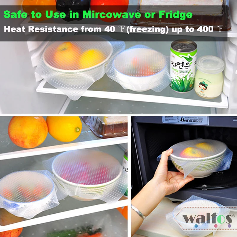 Многофункциональная пищевая пленка WALFOS сохраняющая свежесть кухонные