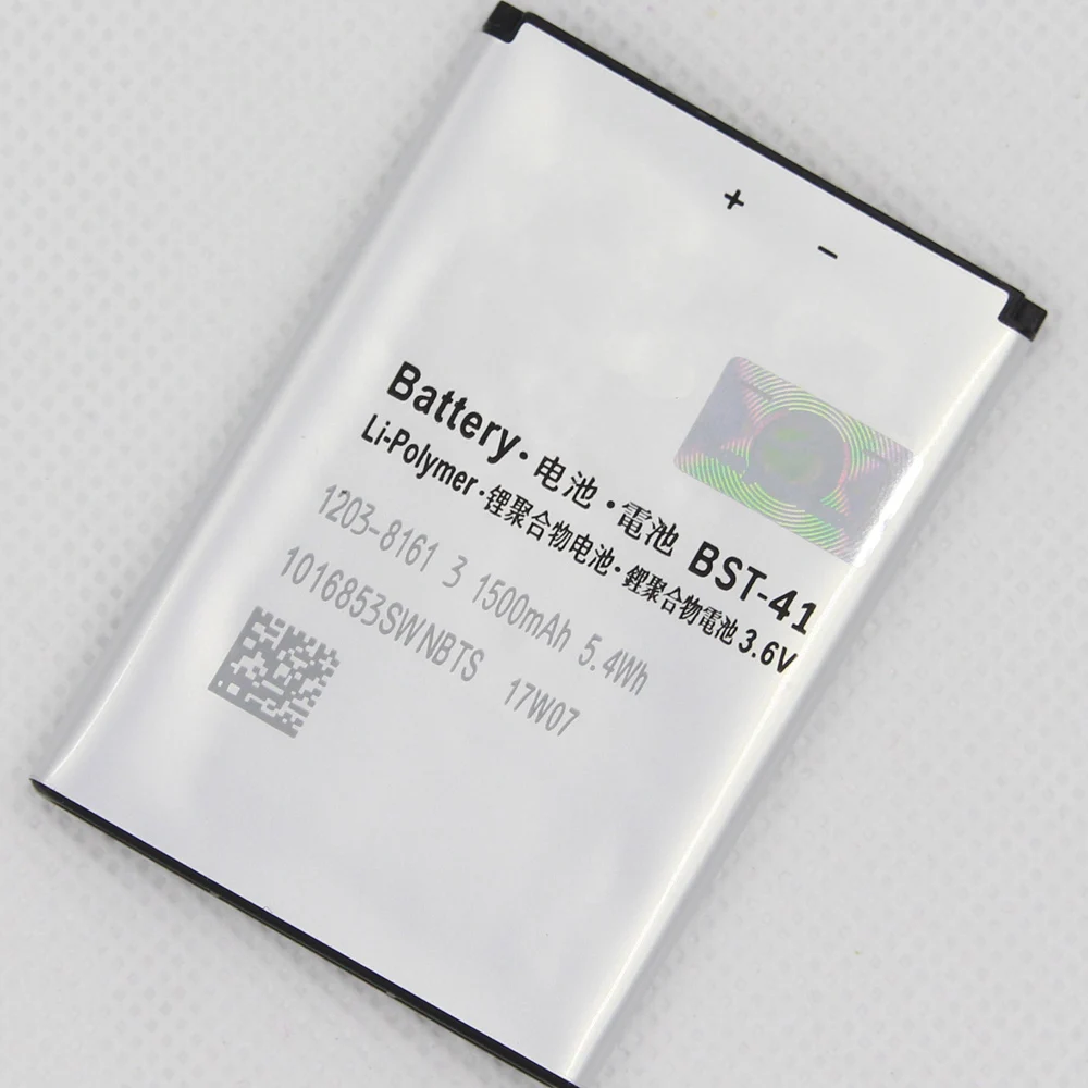 20 шт./лот ISUNOO 1500 мАч литиевая батарея для телефона Sony Xperia BST 41 внутренние сменные