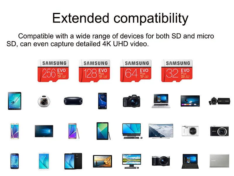 SAMSUNG Micro sd карта 32 Гб 64 Гб 128 Гб класс 10 U3 U1 Micro SD карты 32 Гб 64 Гб 128 Гб карта памяти 32 Гб 64 Гб 128 TF флэш-карта sd