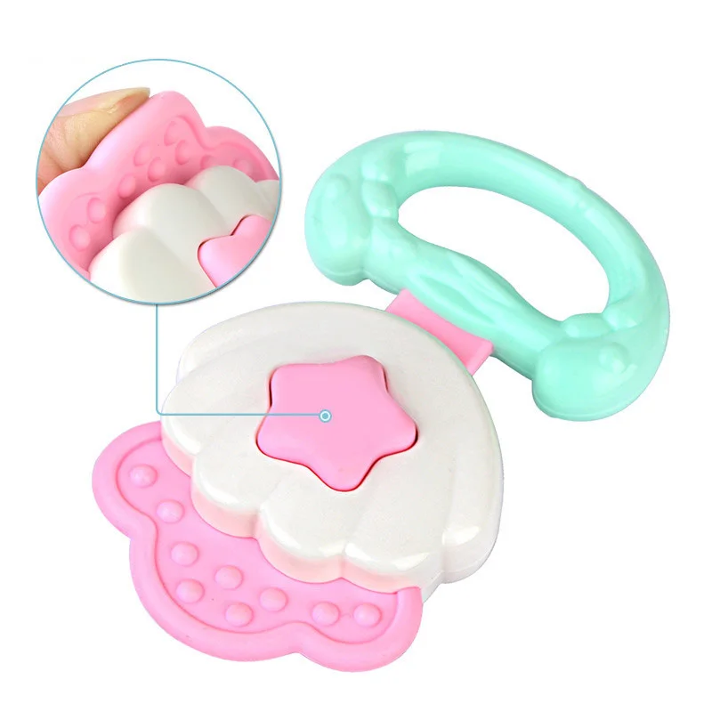 

10 Style Infant Baby Cute Rattles Teethers Grab Spin Shaking Bell Rattle Gift Toy for Newborn Toddler