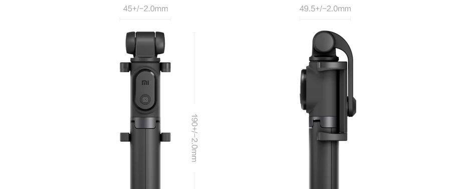Xiaomi складной Ручной штатив селфи палка monopod selfiestick Bluetooth с беспроводным затвором для Android и iPhone