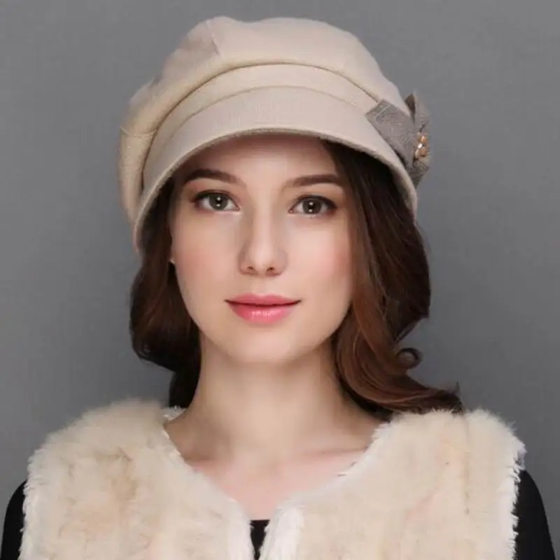 Женская мягкая фетровая шляпа котелок теплая для зимы 2018|fashion fedora hat|fedora hatfashion |
