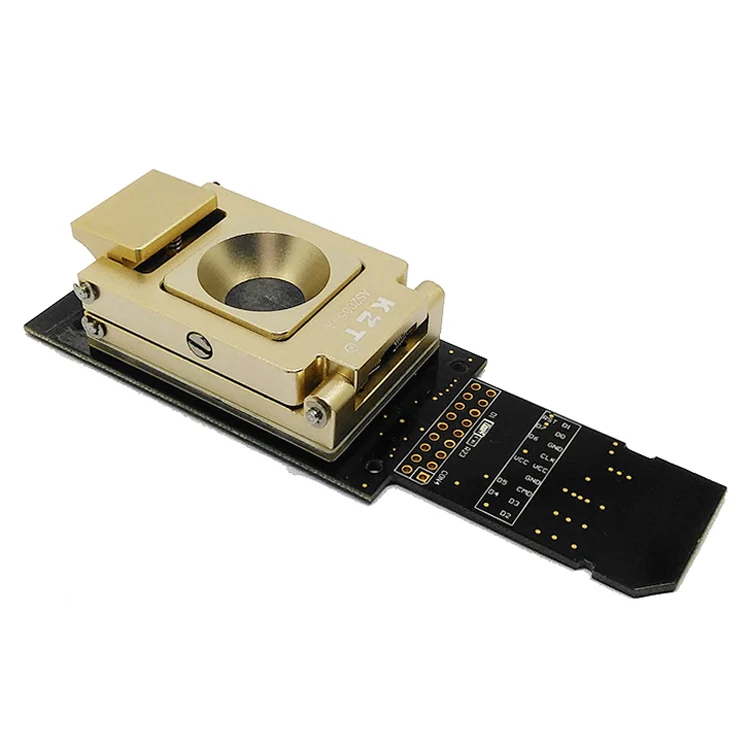 EMMC тестовый разъем для SD интерфейса Nand flash pogo pin BGA153 BGA169 ридер Размер 14x18 мм Шаг 0 5