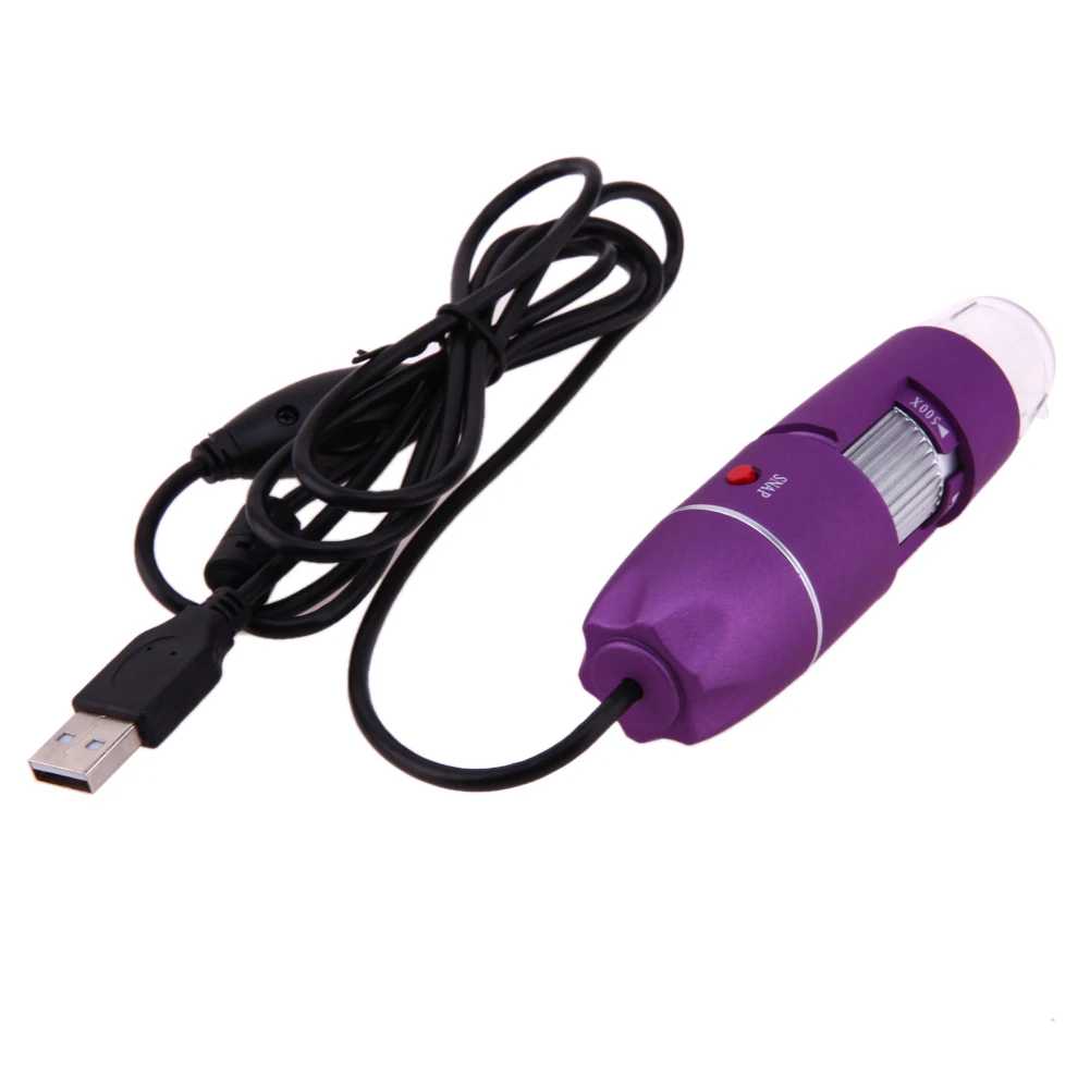 50X-500X Цифровой Микроскоп USB эндоскоп кожи волосяного фолликула головы Лупа