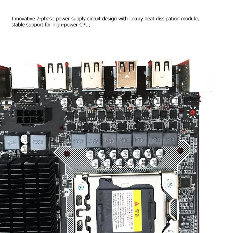 X58 Pro Lga 1366 гнездо для рабочего стола материнской платы с Ddr3 E5502 L5506 W3503 Ec3539 Lc3528 2Xddr3