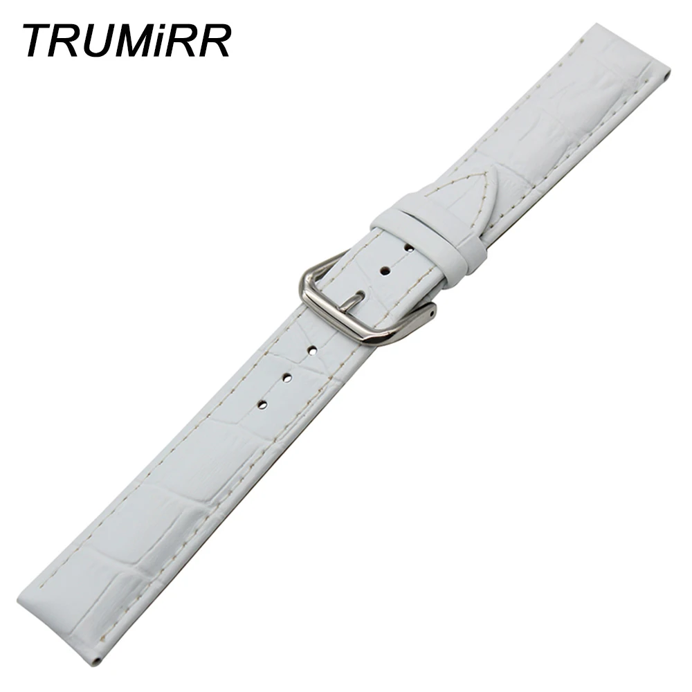 Ремешок для часов Croco из натуральной кожи универсальный ремешок 8 мм 10 12 14