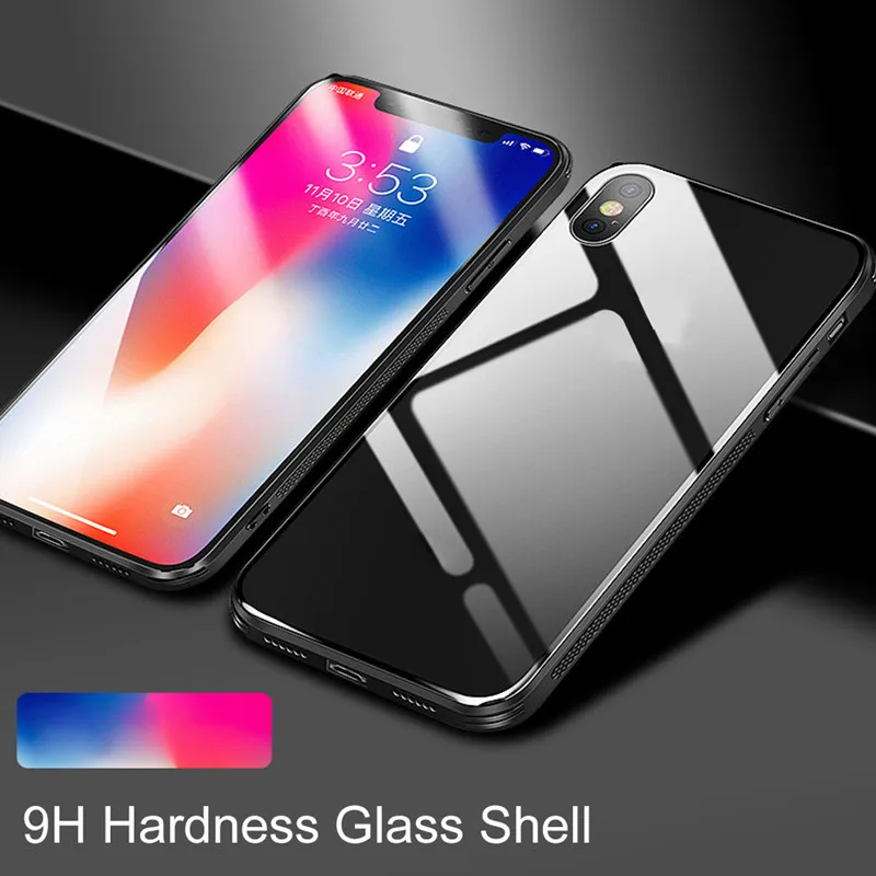 Armor Case for iPhone 6s Tempered glass Transparent Clear Cover Bumper On The 6 Plus Soft TPU Silicone Fundas |
