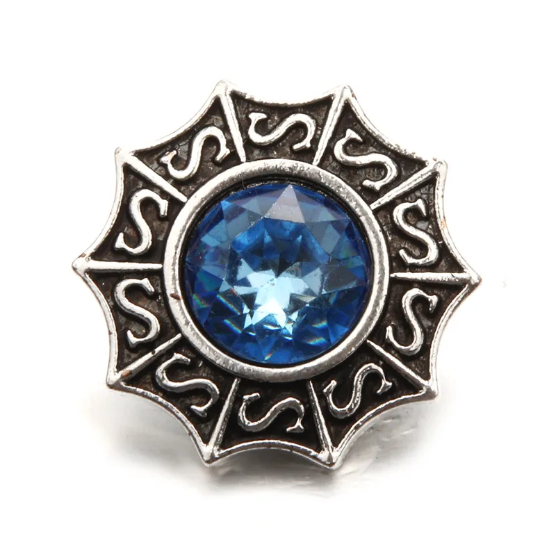 10pcs/lot High Quality Colours Laciness Rhinestone 18mm Metal Snap Button Charm Styles Snaps Jewelry | Украшения и аксессуары