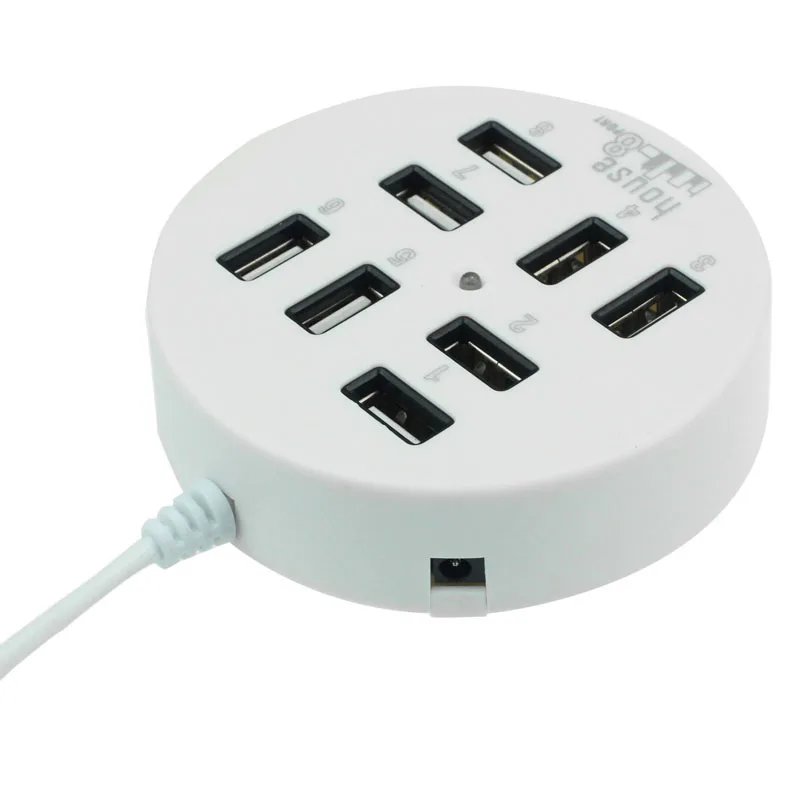 CARPRIE 8-портовый настольный USB-разветвитель 2 0 адаптер концентратора для ноутбука