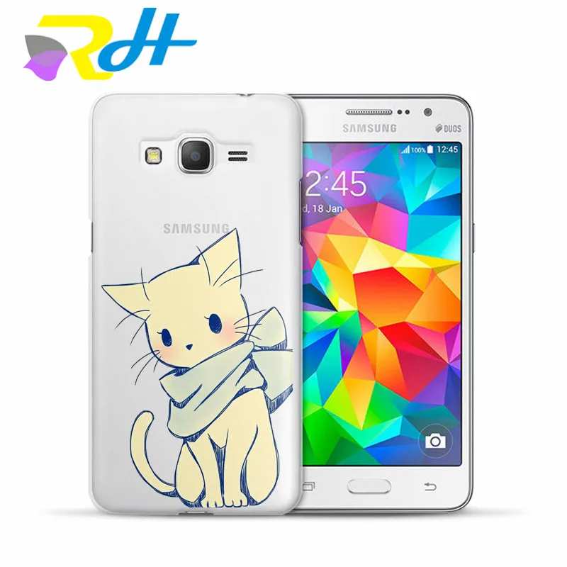 Мягкий чехол из ТПУ для Samsung Galaxy S8 с пандой и котом S9 S7 Edge Plus J3 J5 J7 2016 2017 оболочка