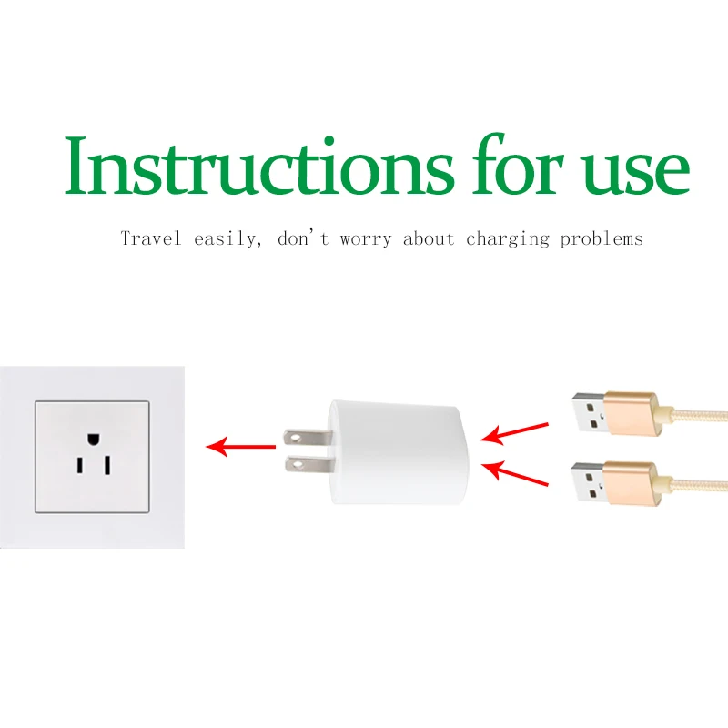 Зарядное устройство с двумя USB-портами 5 В 2 1 А | Мобильные телефоны и аксессуары