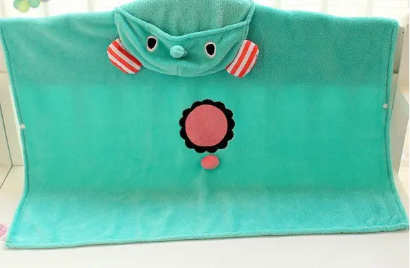 Милые Мультяшные Животные Слон взрослая девочка мальчик одеяло с капюшоном