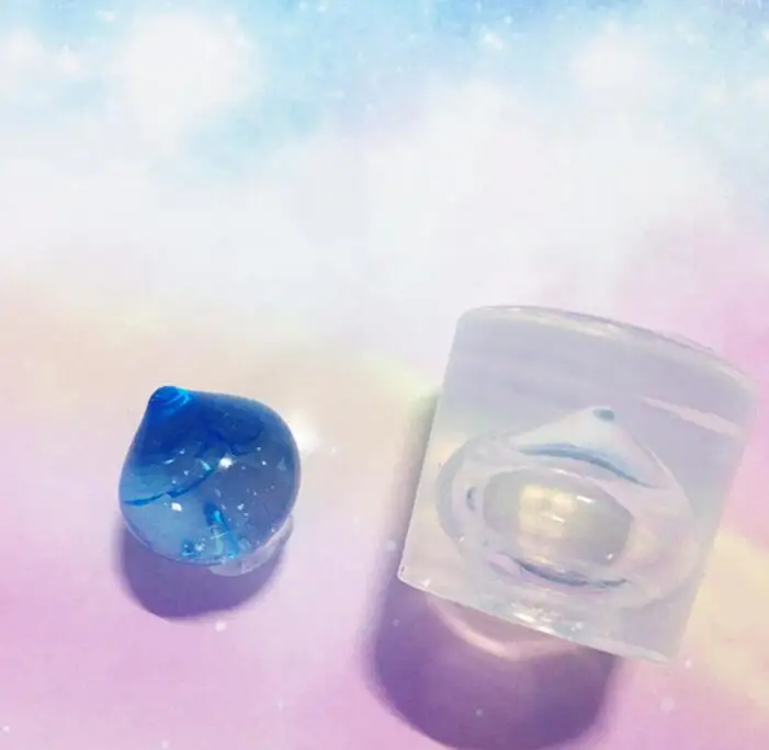 Прозрачная силиконовая форма для сухоцветов декоративная смола поделок 3D милая