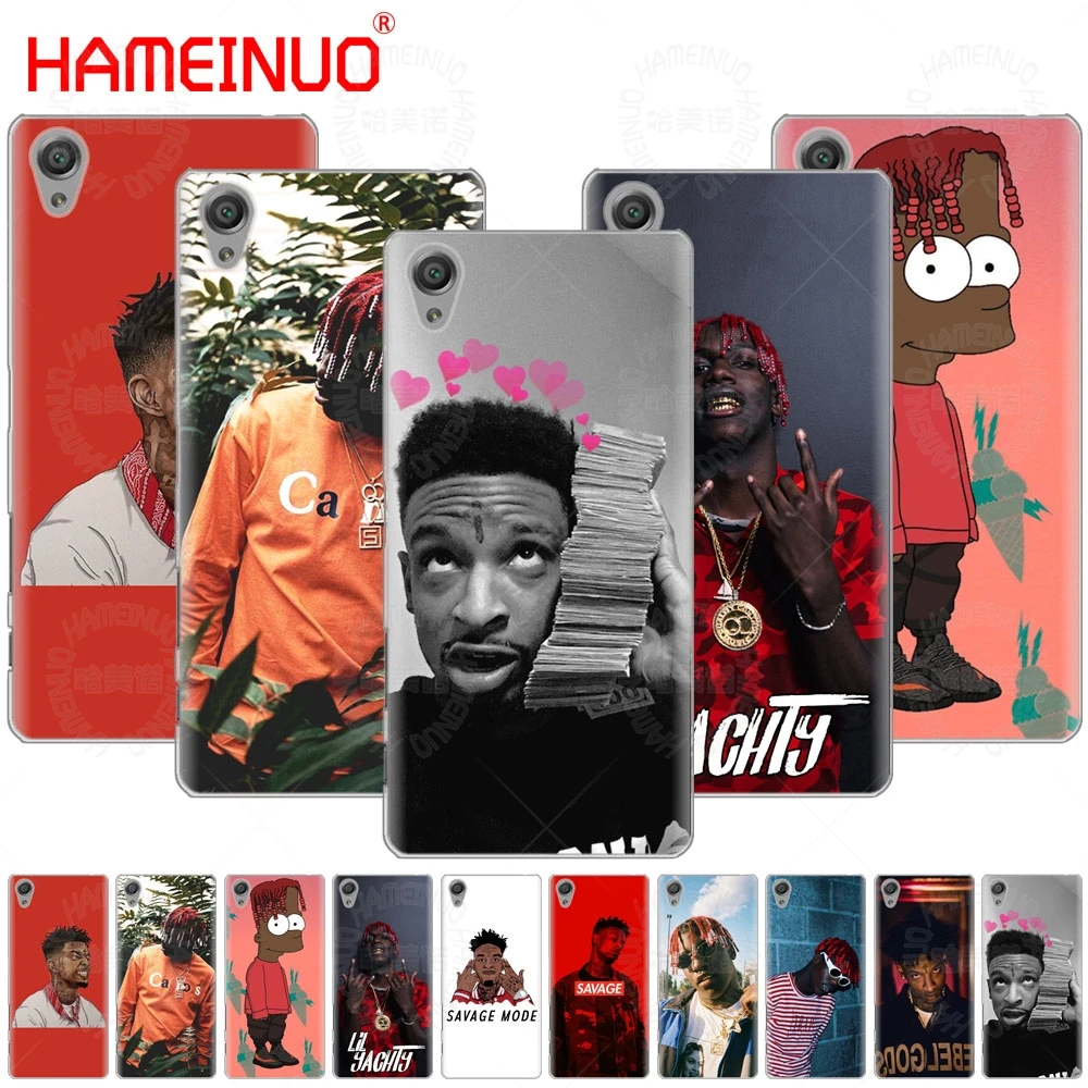 HAMEINUO lil yachty 21 savage чехол для телефона sony xperia C6 XA1 XA2 XA ULTRA X XP L1 L2 XZ1 compact XR/XZ PREMIUM|Бамперы|