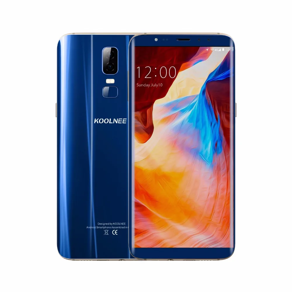 KOOLNEE K1 6 01 дюймов FHD MTK6750T Octa Core Android 7 0 4 ГБ 64 3190 мАч двойной сзади Камера 16MP + 2MP