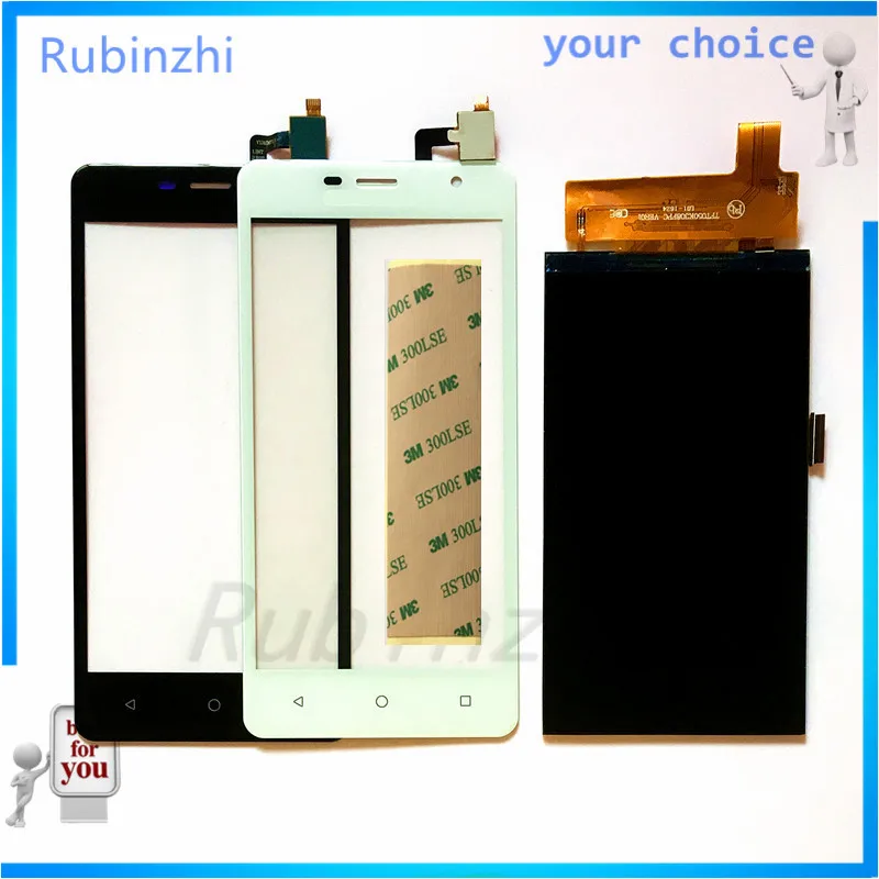 Сенсорная панель RUBINZHI мобильный телефон для micromax Q351 сенсорный экран переднее