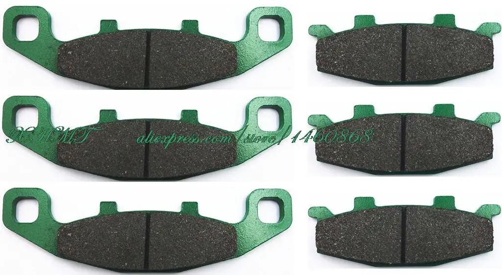 Набор тормозных колодок для Kawasaki Gpx600r Gpx600 Gpx 600 R Warbird & Zx 1988 1989 1990 1991 1992 1993 1994 1995 1996|for